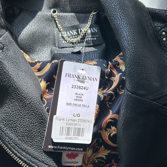 Frank Lyman Montreal Designer Jacket NWT - Picture 3 of 11